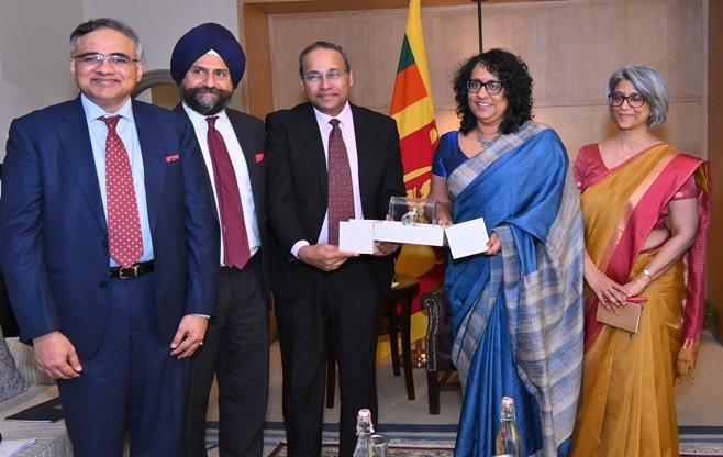 Meeting with Hon’ble PM of Sri Lanka